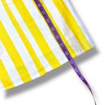 Lovers + Friends Revolve  Adele Mini Dress Lemon Stripe Sweetheart Sz XL yellow Photo 5