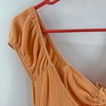 l*space L* Sirena Dress Size Small Mini Ribbed Cantaloupe Beach Resort Vacation Photo 10