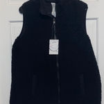 NWT Jockey Sherpa Vest Black Size‎ Large Photo 0