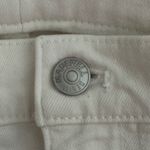 Madewell  Jeans High Rise Slim Boyjean Cropped‎ Denim Casual White Size 10/30 Photo 6