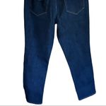 Land’s End dark wash midrise straight leg jeans women’s size 6 Blue Photo 1