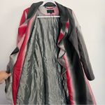 NEW Escada Sport Pink Grey Ruffles Puffer Trench Coat Jacket 38 8 Size undefined Photo 2