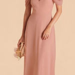 Birdy Grey  Devin Convertible‎ Sleeveless Bridesmaid Dress in Dusty Rose Sz M NEW Photo 0