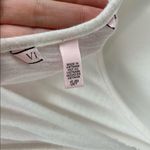 Victoria's Secret Victoria’s Secret Mini Dress Swim Cover White Pink Ombre Tassle Hem Sz Small Photo 9
