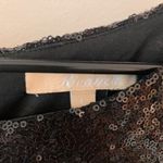 Black Sequin Mermaid Dress Size L Photo 2