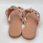 New York & Company Liana Women's Flower Sandals in Lt Brown Size 11 MSRP $50 Pink Photo 2