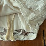 B Darlin Vintage 80s/90s  Ivory Lace Crop Fit Top] Photo 4