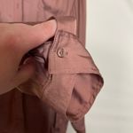 Anthropologie  The Brielle Relaxed Buttondown Blouse in warm smoke sz XL Photo 8