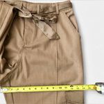 Heartloom NWT Women’s Tan Cargo Pants Cotton Blend with Adjustable Ankles Size L Photo 10