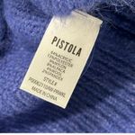 Pistola  Collette Puff Sleeve Alpaca Blend Crewneck Sweater Periwinkle Size M Photo 2