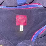 Joules Navy Pink Checkered thick shirt sweatshirt corduroy elbow patch pullover Blue Size 10 Photo 4