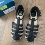 Castaner NIB x Ancient Greek Sandals Women's Chios Espadrille Sandal Black 40 EU Photo 2