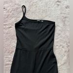 Boohoo  women’s one‎ shoulder jumbo Ribbed Unitard size 6 Photo 2