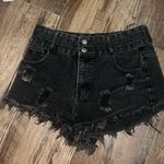 SheIn Shorts Jean Black Photo 0