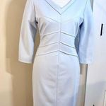 Antonio Melani Simmons V-Neck Banded Sheath Dress in Twilight Jewel Woman’s 8 💚 Photo 0