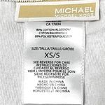 Michael Kors Women’s White Terrycloth CoverUp Tunic Top V-Neck Shirt Size XS NWT Photo 5