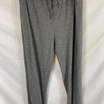 Soft Surroundings  Ribbed Tie Waist Sweatpants Grey Size Large Photo 0