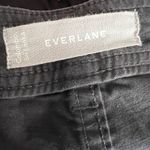 Everlane Women's Wide Leg Crop Pants Black Size 10 Minimalist Cotton Blend Photo 3