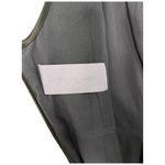 Vera Wang Lavender Label  Beaded Cocktail Ruffle Sleeveless Satin Dress Black 6 Photo 14