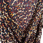 Merona  Sleeveless Animal Print Wrap-style Blouse Photo 4