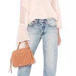 Free People cotton mesh tulle shirt blush pink XS oversized still got it tee Photo 0