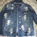 Bagatelle Lightning Bolt Jean Jacket Photo 0