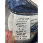 Judy Blue  Skinny Fit Jeans Women's Size 5 Distressed Frayed Hem Blue Denim Photo 6