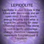 Natural Purple Lepidolite 925 Sterling Silver Pendant Photo 3