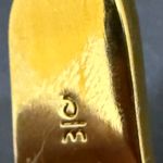 Rare DANBURY MINT Blue Enameled Horse Head Portrait Gold Photo 10