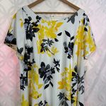 Eliza J ‎ Summer Yellow Floral Dress Plus Size 24W NWT Photo 8