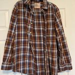 Flannel Cotton Button Up Multiple Size M Photo 0