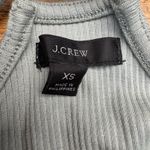J Crew | Ribbed‎ Cropped Halter Tank Light Green XS Photo 1