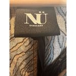 Nu Denmark Rin Sustainable Dress Size Small Ruched Toffee European Brown Black Photo 4