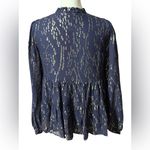 Lilly Pulitzer  Navy Blue with Gold Metallic Accents Sz 2 NWT Photo 4