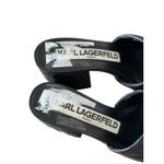 Karl Lagerfeld Paris Sheena Slide Sandal in Black at Nordstrom Size 8 Open Toe Photo 5