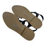 Soludos Black Leather Woven Fisherman Sandals Women’s Size 6 New with Box Photo 4