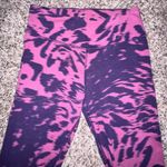 Nike Women’s Tie Dye Pink Dri-Fit Workout Leggings Photo 1