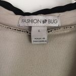 Fashion Bug Black Lace Fashion Blouse Size L Photo 4