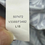 Lands' End Sz 8 Black Geometric Print Wirefree Soft Cups Tankini Top Photo 6