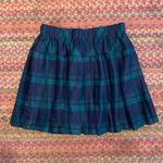 GREEN & NAVY BLUE PLEATED SCHOOLGIRL SKIRT Size undefined Photo 0