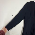 Vintage Valentino Night Black Dress Size 10 Photo 4