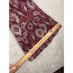 Anthropologie  Damask Jacquard Flare Pants Purple Floral Sz 8 NWT Photo 12