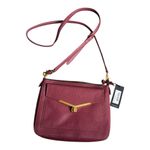Botkier  Red Crossbody Bag with Gold Clasp 100% Leather MSRP 228.00 Photo 3
