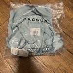 Princess Polly Pacsun NWT satin tie front long sleeve flowy princess blouse Photo 2