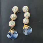 Lele Sadoughi - New  crystal linear earrings Photo 2