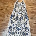 SEA NEW YORK | Floral Patchwork Embroidered Tank Maxi Dress | Size Small White Photo 1