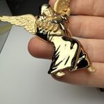 Angel Christmas Holiday Lot Of 3 Brooch Pin Angels 1 Two Tone 2 Gold Tone Photo 9