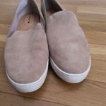 Birdies Women Biege The Swift Slip On Suede Leather Flats Casual Shoe Size 8.5 White Photo 3