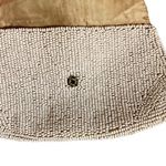 Vintage coin purse. Beaded. Tan Photo 8