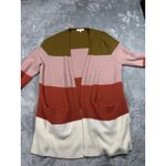 Madewell  Walker Cardigan Womens Colorblock Open‎ Front Sweater Pockets Size M Photo 5